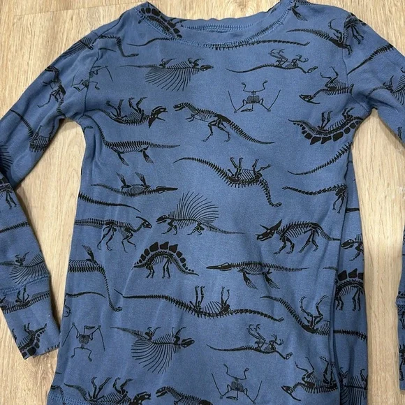 Gap boys dinosaur pajamas sleepwear organically grown cotton size 6 - Picture 2 of 4